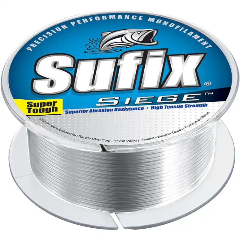 Gratis Retour Sufix Siege 330 Yard Monofilament Vislijn - 4 lb. - Transparant