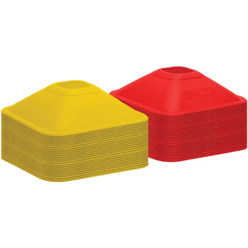 Tijdelijk Beschikbaar SKLZ Mini Trainingskegels 50-Pack - Rood/Geel
