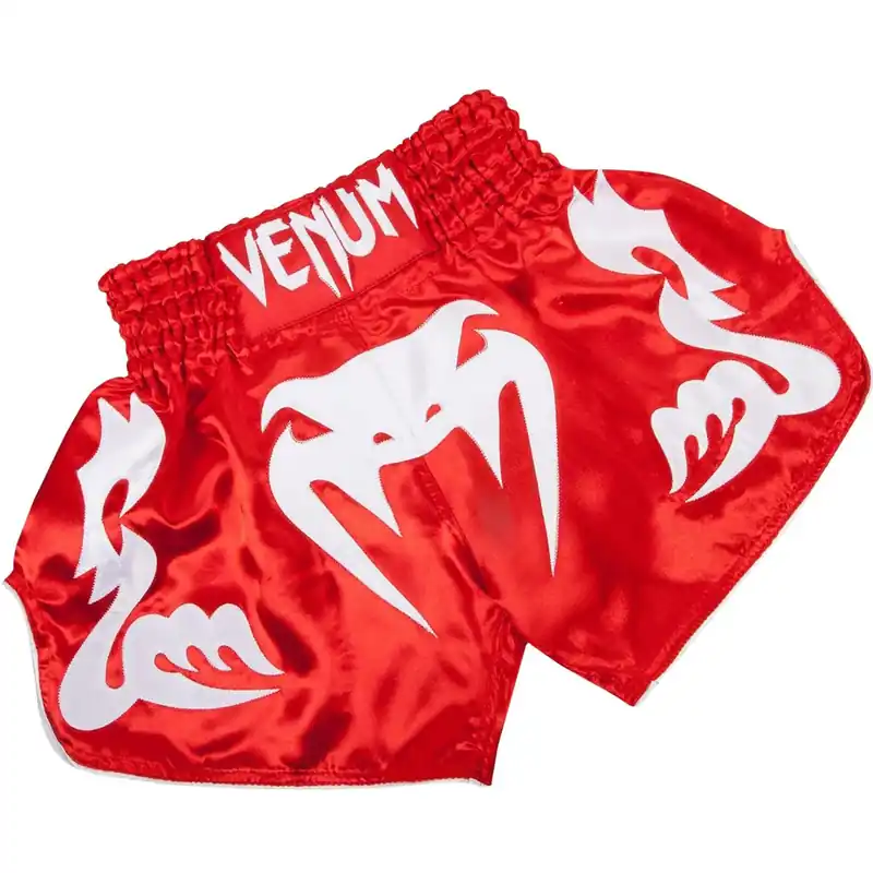 Venum Bangkok Inferno Muay Thai Shorts - Rood/IJs S Veilige Betaling