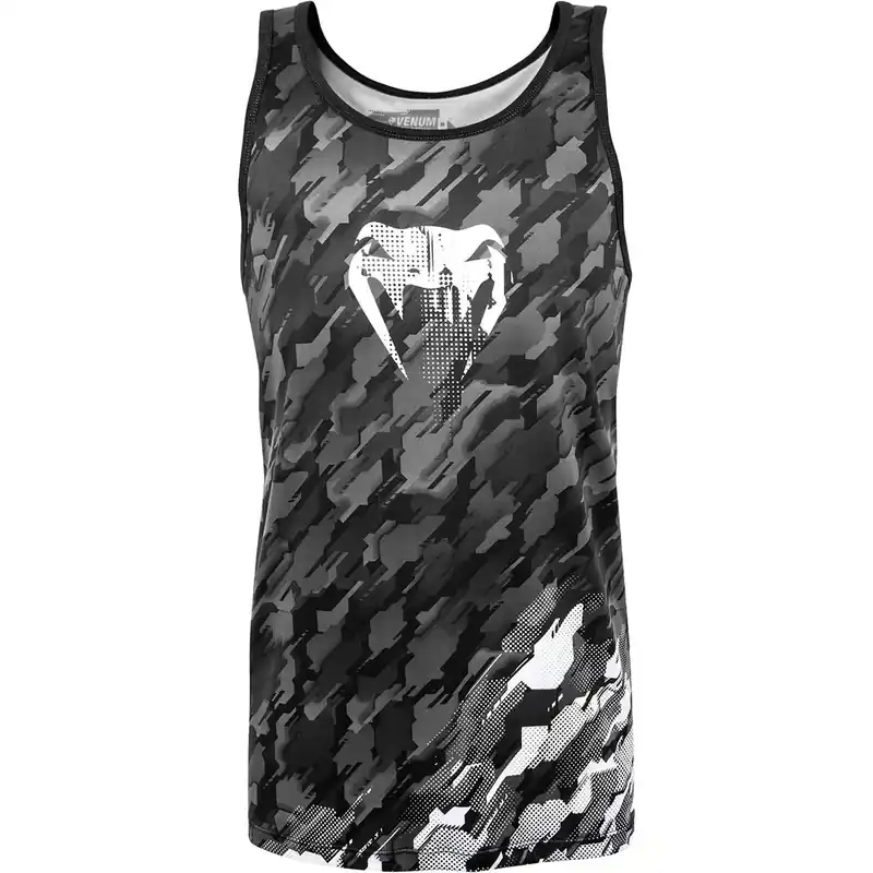 Venum Tecmo Dry Tech MMA Tanktop - Donkergrijs S Shop Nu