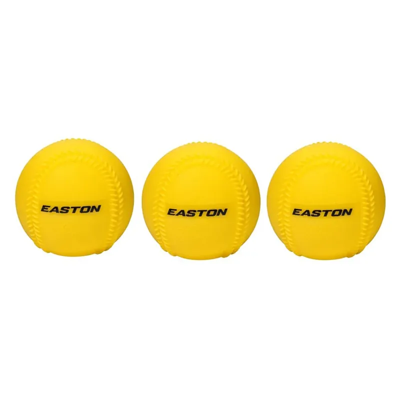 Seizoensaanbieding Easton 12 oz. Gewogen trainingsballen 3-pack - Geel