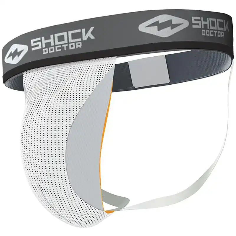 Shock Doctor Core Athletic Supporter met bekervak - Wit Tiener Normaal Weekendaanbieding