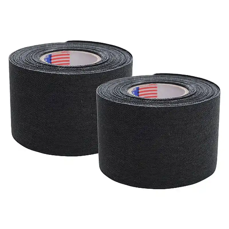 Gratis Retour McDavid 6100 Athletic Tape 2-pack - 1_" x 10 yards. Zwart
