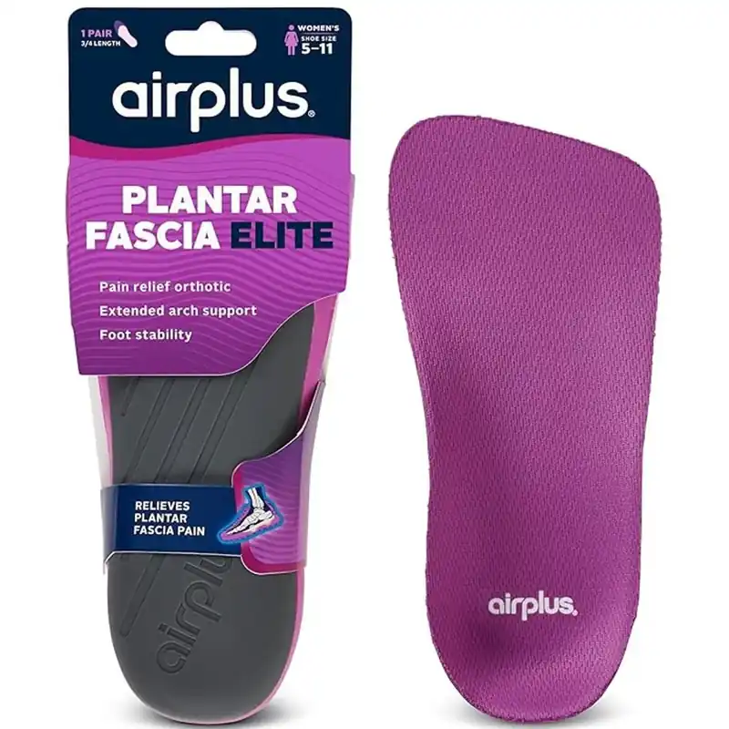 Nu Kopen Airplus Plantar Fascia Elite Orthopedische 3/4 Inlegzolen Heren 7-13