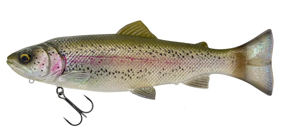 Savage Gear 3D Line Thru Pulsetail Trout Swimbait 16cm (51g) CL Rainbow Flitsaanbieding