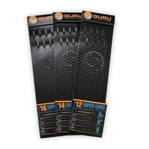 Veilige Betaling Guru Super LWGS Pole Rigs 15cm (8 Stuks) Size 16 (0.13mm)