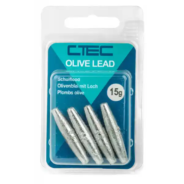 Spro C-Tec Long Olive Sinker 1g Snelle Levering