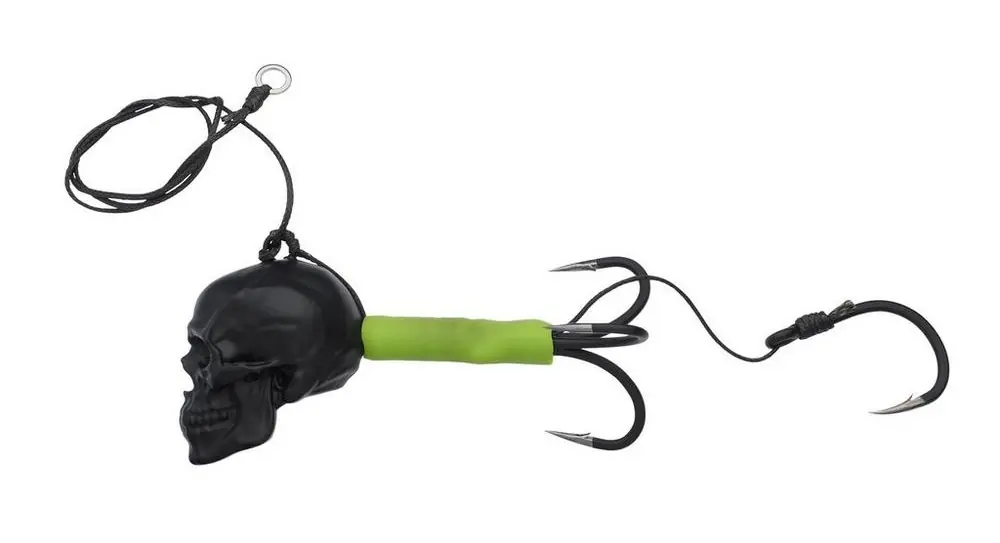 Aanbieding Madcat Skull Worm Jig Meerval Onderlijn 100g (2/0. 5/0)
