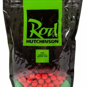 Rod Hutchinson Readymades Mulberry & Monster Crab Boilies (1kg) 15mm Betrouwbaar