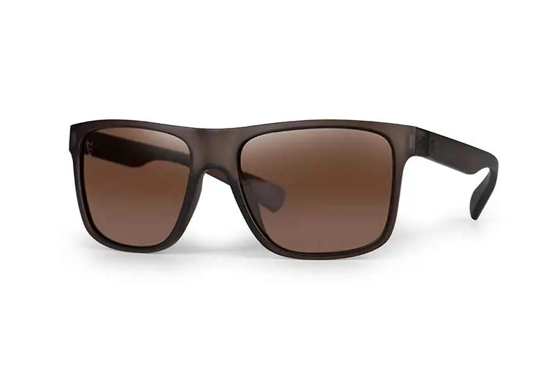 Fox Avius Trans Khaki Gepolariseerde Zonnebril Brown Lens Finale Uitverkoop