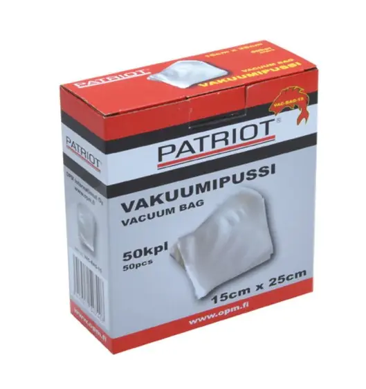 Dagaanbieding Patriot Vacuümzakken (50 Stuks) 25x35cm