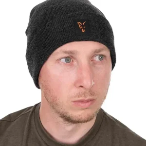 Express Levering Fox Collection Beanie Black/Orange