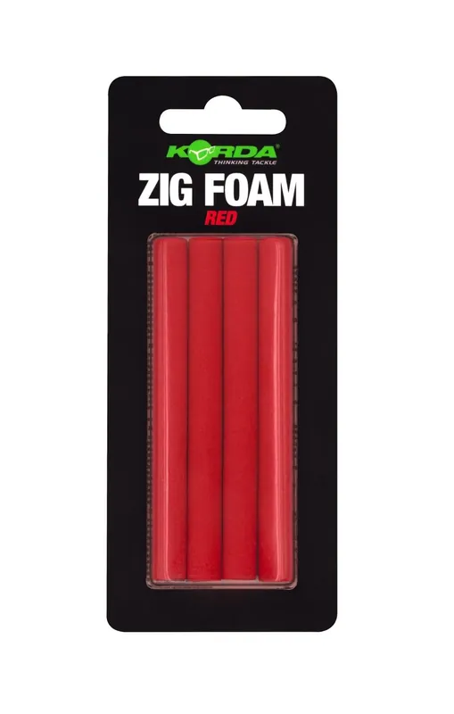 Korda Zig Foam (4 Stuks) Black Dagaanbieding