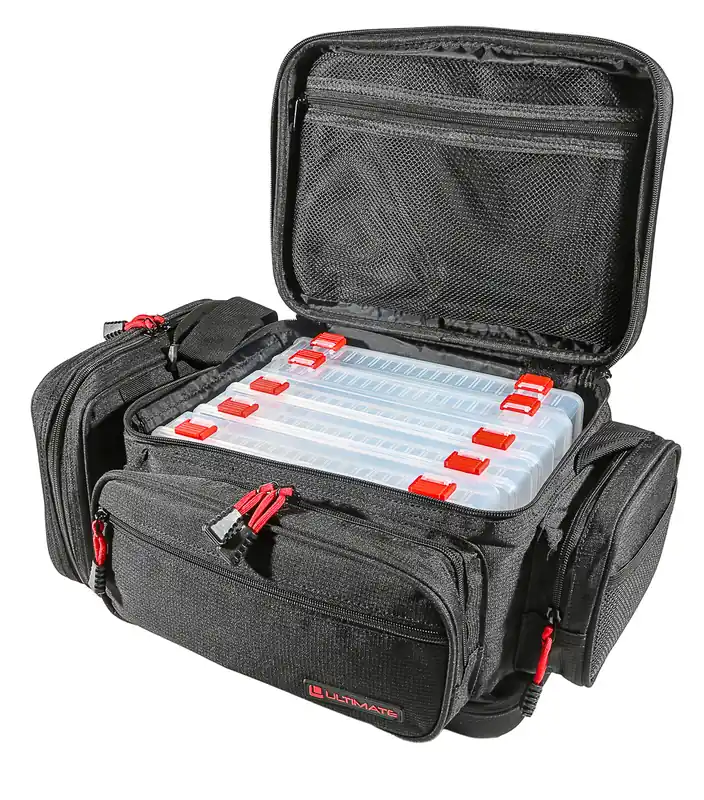 Meest Verkocht Ultimate Hardtop Tactic Lure Bag (Incl. 5 Tackleboxen + Pouch!) Large (53x33x27cm)