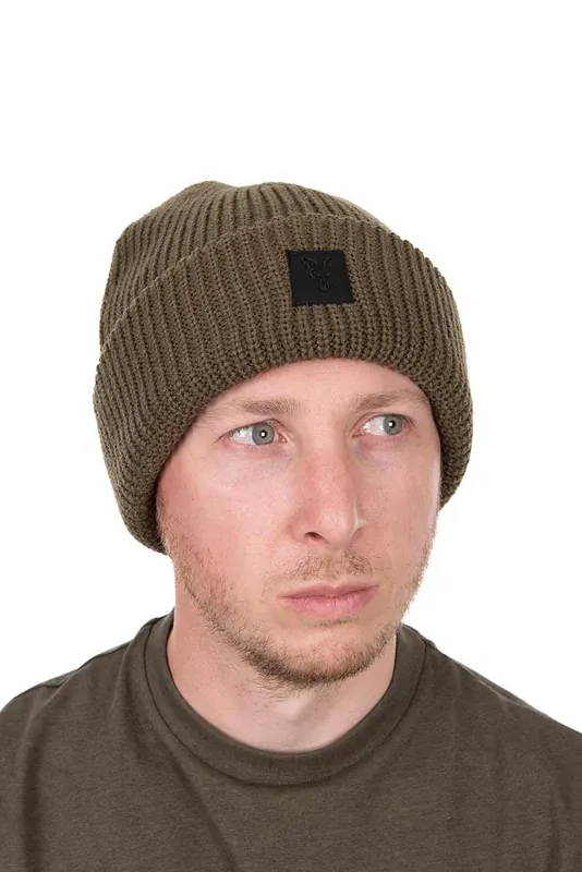 Speciale Aanbieding Fox Olive Merino Blend Beanie