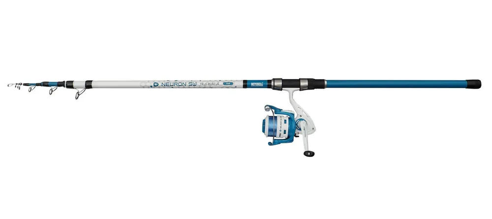 Express Levering Mitchell Neuron SW II Buscle Tele Hengelcombo 3.30m (15-60g) (Incl. Lijn)