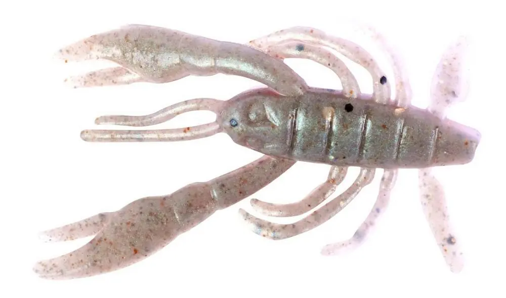 Berkley Gulp! Saltwater Crabby 2.5in Creature Bait (10 Stuks) Peppered Prawn Goedkoop