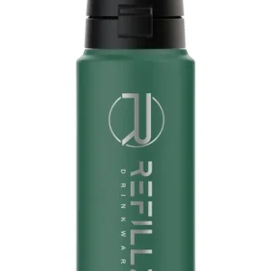 Refillz Pro X Bottle Rubberpainted Pure Green (720ml) Hoge Kwaliteit