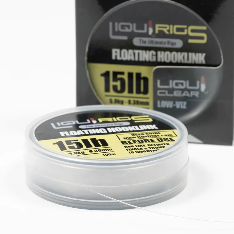 Liquirigs Floating Hooklink (100m) 10lb4.3kg0.25mm Tijdelijk Beschikbaar