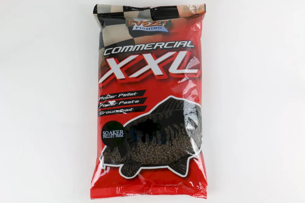 Evezet Commercial XXL Soaker Pellet 900gr (Natuur) 3mm Finale Uitverkoop