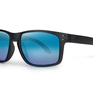 Uitverkoop Fox Rage Transparent Black Brown Lens Mirror Blue Eyewear Zonnebril