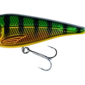 Rozemeijer Pike Glide #1 BKK Jerkbait 12cm (41g) Chrome Perch Actieprijs