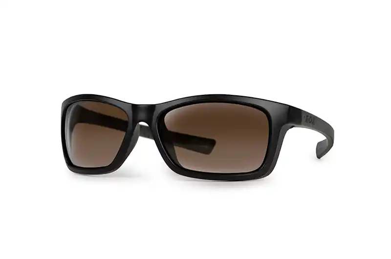 Fox Collection Wraps Zonnebril Green/Black (Brown Lense) Betrouwbaar