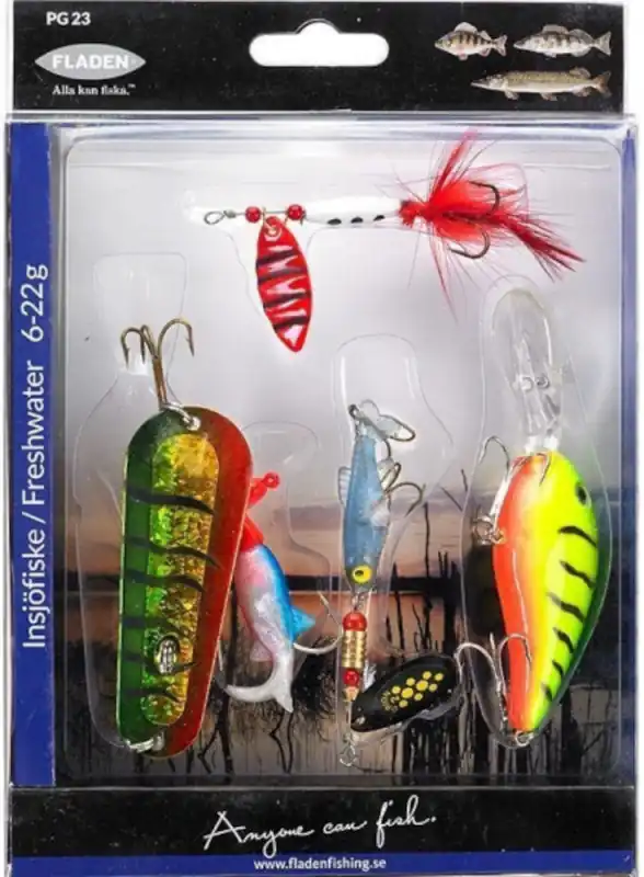 Lage Kosten Fladen Pike Freshwater (5 stuks)