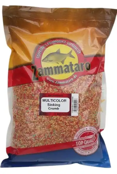 Dagaanbieding Zammataro Multi Color Sinking Crumb Lokvoer (800g)
