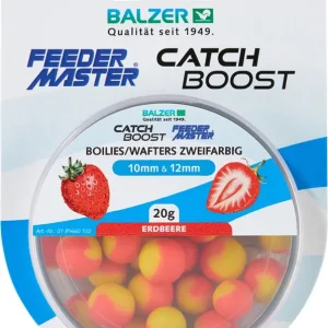 Rechtstreeks Van De Fabrikant Balzer Boilie Wafters 2-Kleurig 10/12mm (20g) Chocolade