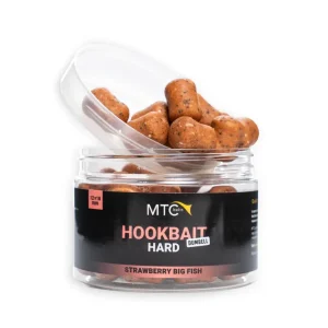 Premium MTC Baits Hookbait Hard Dumbell Strawberry Big Fish (12x18mm)