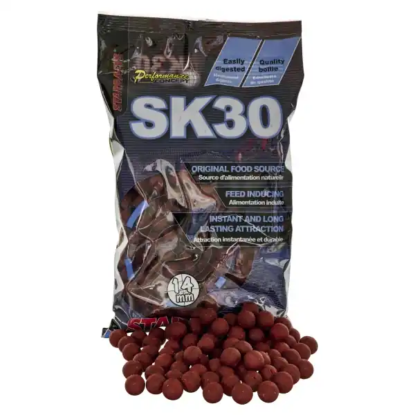 Finale Uitverkoop Starbaits PC SK30 Boilies (800g) 14mm