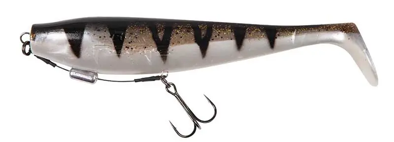 Fox Rage Zander Pro Shad Loaded 18cm (53g) UV Silver Halo Rechtstreeks Van De Fabrikant