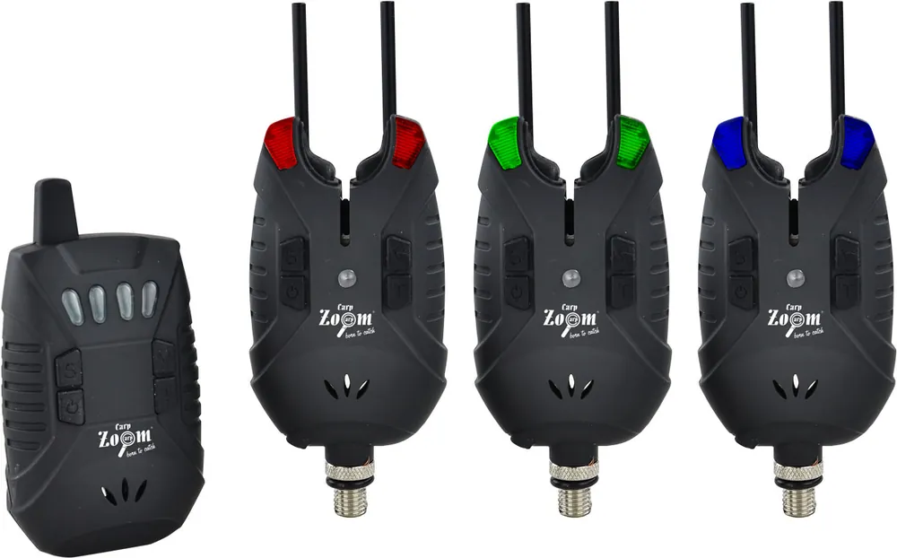 Carp Zoom Satellite 301 Bite Alarm Set Weekendaanbieding