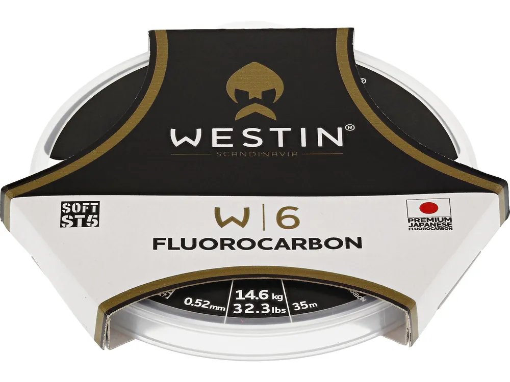 Westin W6 ST5 Fluorocarbon Clear (35m) 0.80mm/30kg Korting