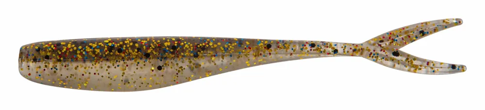 Finale Uitverkoop Ultimate Intruder Shad 10cm (8 Stuks) Glitter Brownie