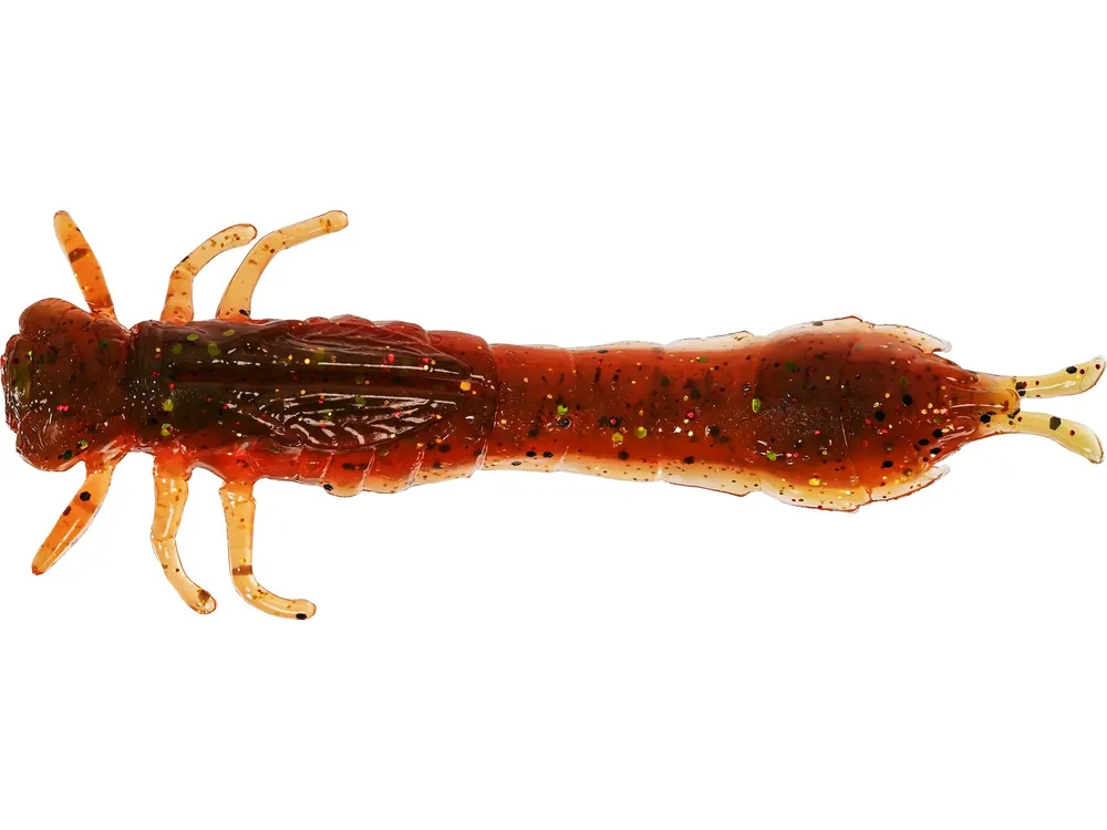 Direct Beschikbaar Westin Odonata Ned Creaturebait 6.5cm (4pcs) Motoroil Moss