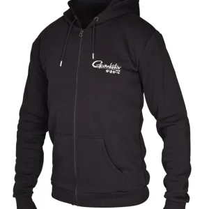 Gamakatsu Hoodie Classic JP Zipped Black L Hoge Kwaliteit