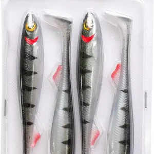Meest Verkocht Fox Rage Slick Shad Ultra UV Young Perch 7cm 5pcs