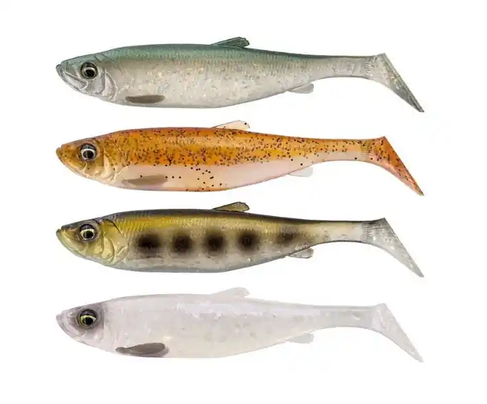 Weekendaanbieding Savage Gear 3D Herring Shad Mix 9cm (5g) (4pcs) Clear Water Mix
