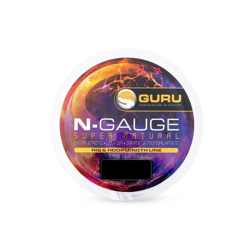 Guru N-Gauge Super Natural Clear Onderlijnmateriaal (150m) 0.12mm/1.63kg Nieuw