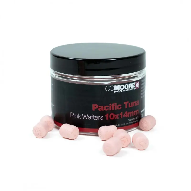 CC Moore Pacific Tuna Dumbell Wafters 10x14mm (65g) Pink Beperkt Aanbod