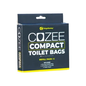Beste Prijs RidgeMonkey CoZee Compact Toilet Bag Refills Navulverpakking (5pcs)
