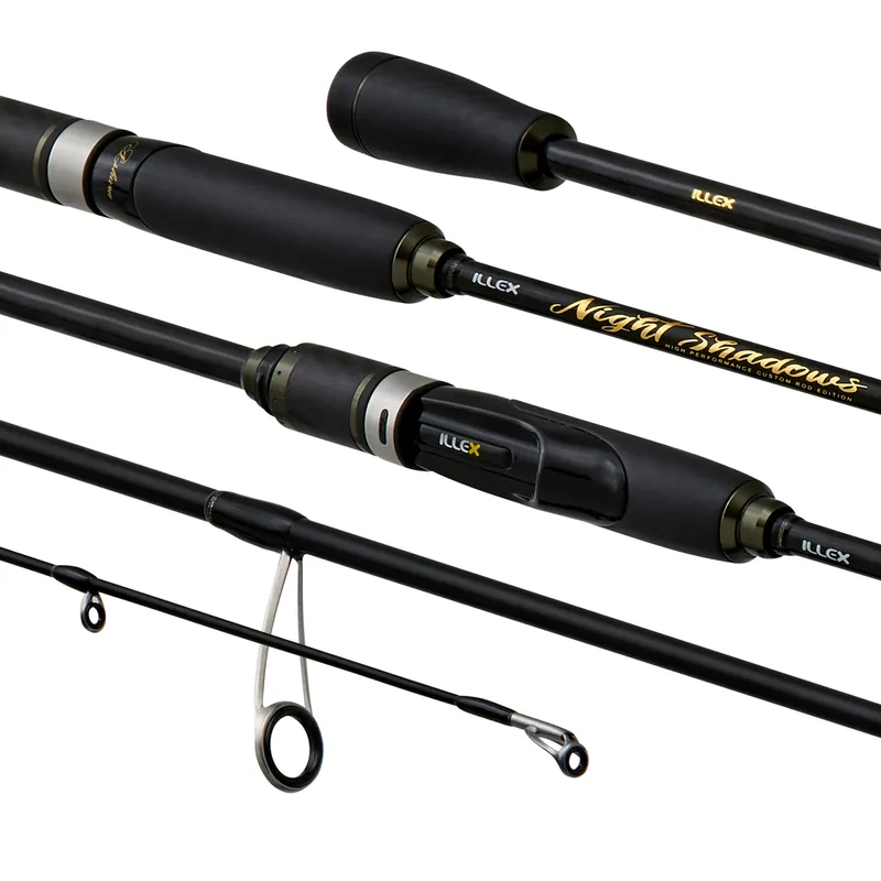 Gereduceerde Prijs Illex Night Shadows S 205 L+ Racing Finesse UL Spinhengel 2.05m (2-10g)
