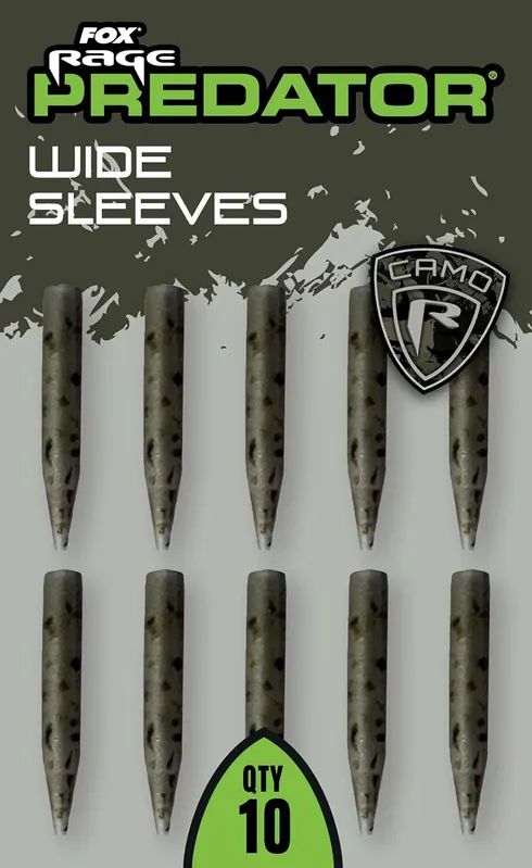 Fox Rage Predator Camo Wide Sleeves (10 Stuks) Premium