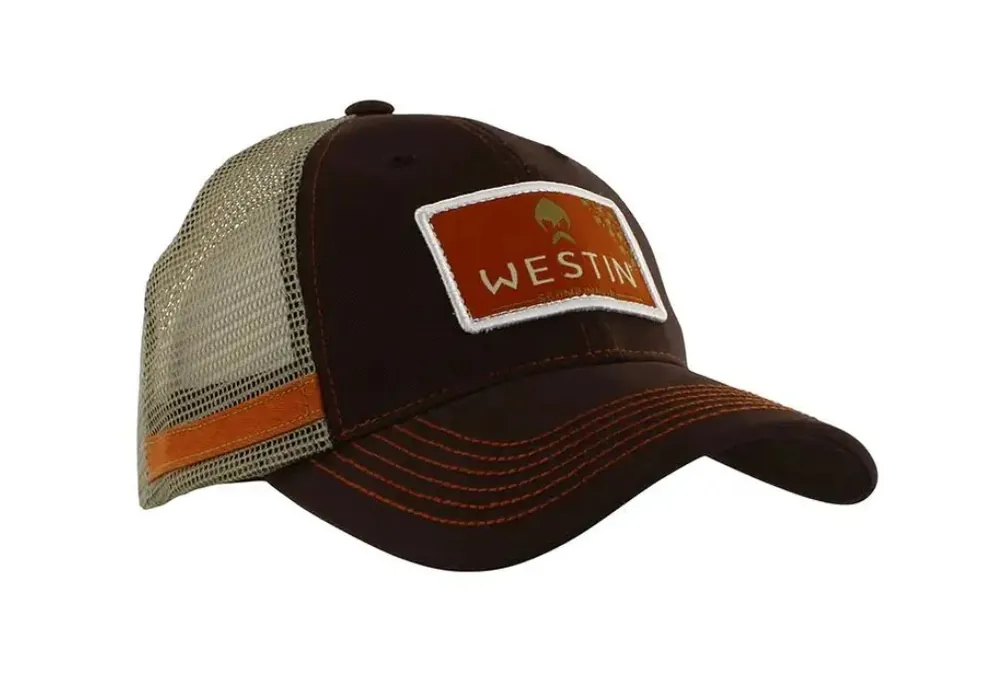 Westin Hillbilly Trucker Cap Grizzly Brown Vispet Veilige Betaling