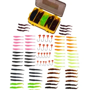 Fish4All Softbait Box Pin & V-Tail (100 Stuks) Veilige Betaling