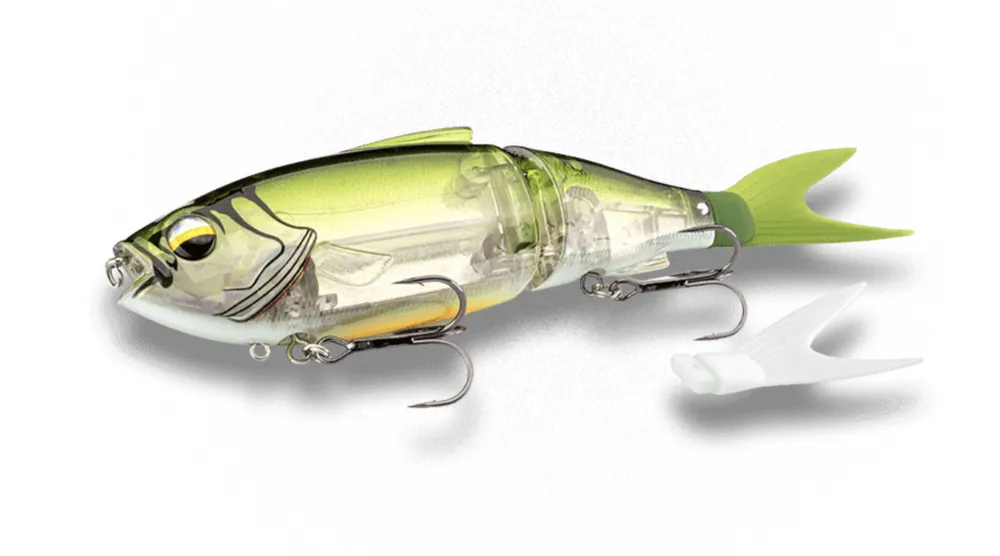 LMAB KØFI Real Vibe Swimbait 22cm (79g) (Incl. Extra Staart) Lemon Ghost Nu Kopen