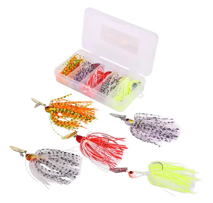 Fish4All Bladed Jig Kit 19g 12cm (5 Stuks) Must-Have