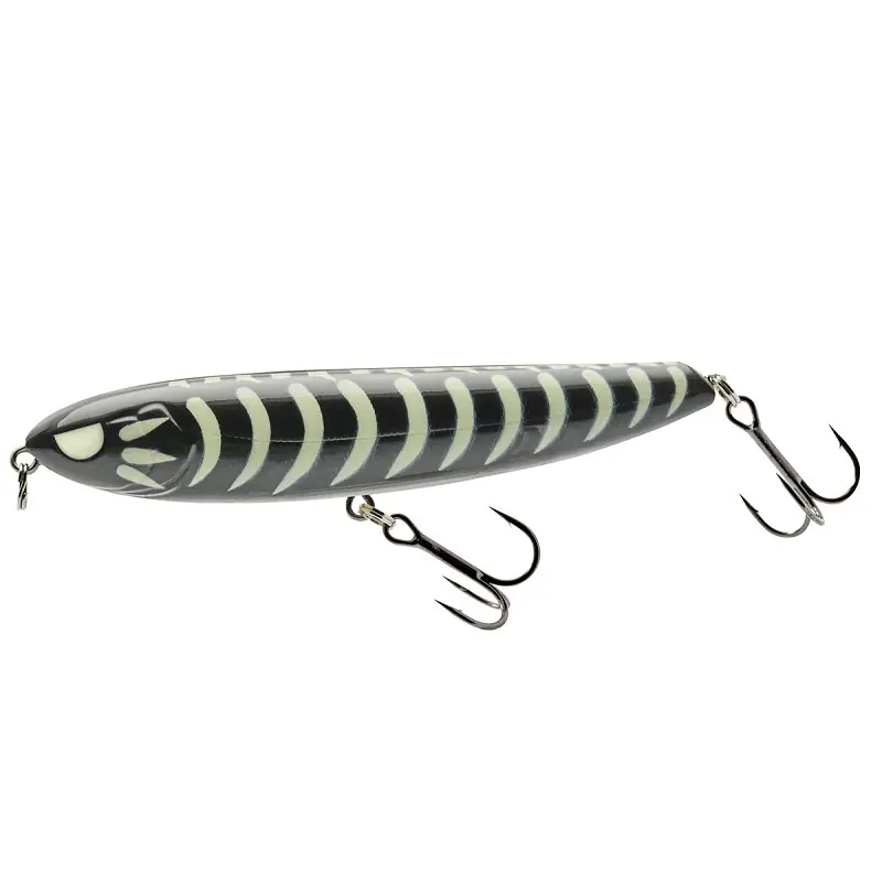 Spro The Walking Haint 110 Oppervlakte Kunstaas 11cm (14.2g) Black Skeleton Express Levering